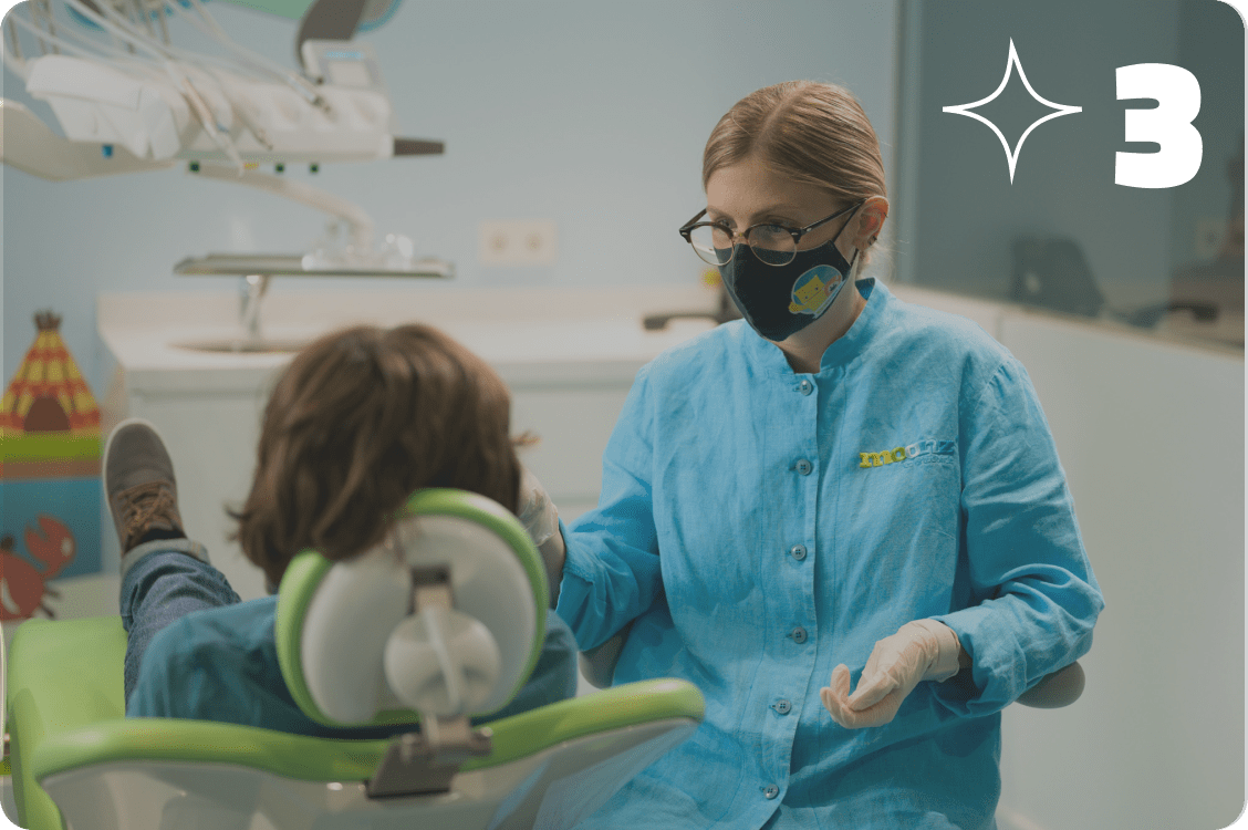 A los 5 años: primera visita al ortodoncista